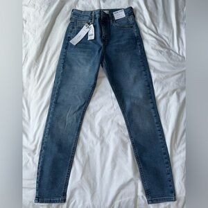 NWT Topshop Jamie High-Waisted Skinny Jeans / Petite W26 L28
